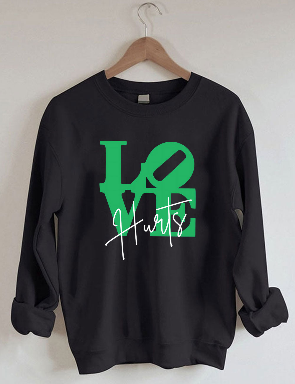Love Hurts Philly Football Sweatshirt