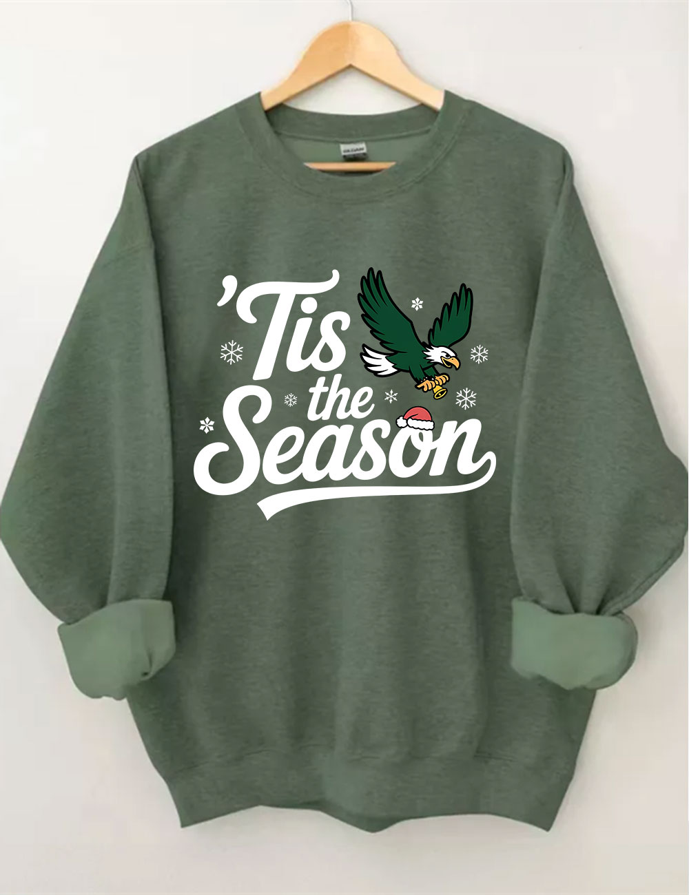 Tis The Season Philadelphia Christmas Football Sweatshirt
