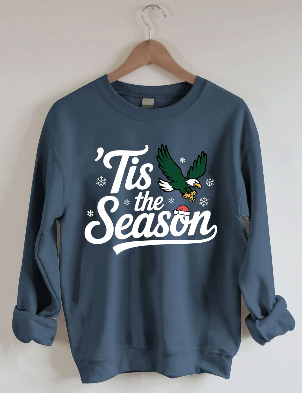 Tis The Season Philadelphia Christmas Football Sweatshirt