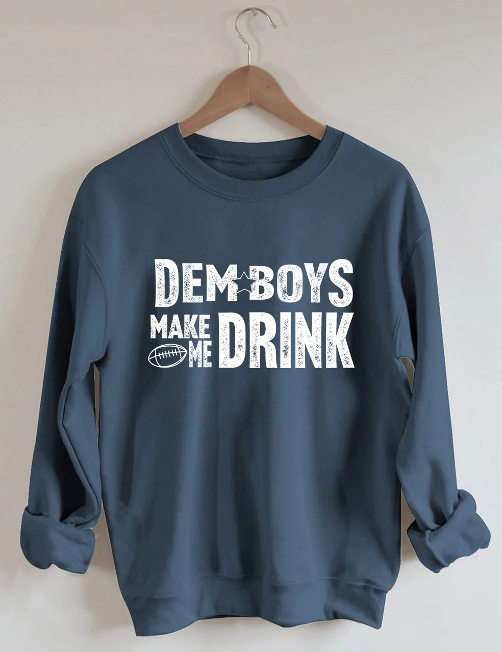 Cowboy Star Football Sweatshirt