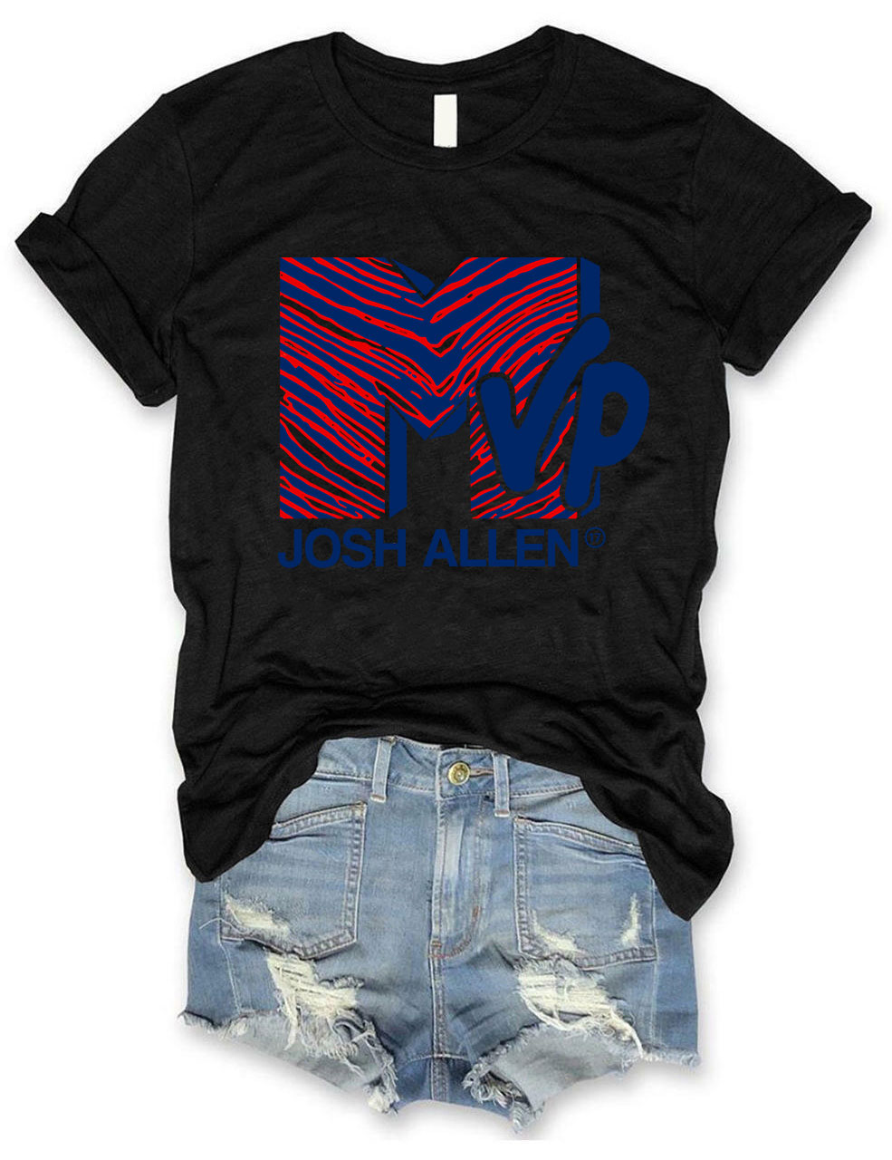 Josh Allen 17 MVP Tee Buffalo Funny T-Shirt