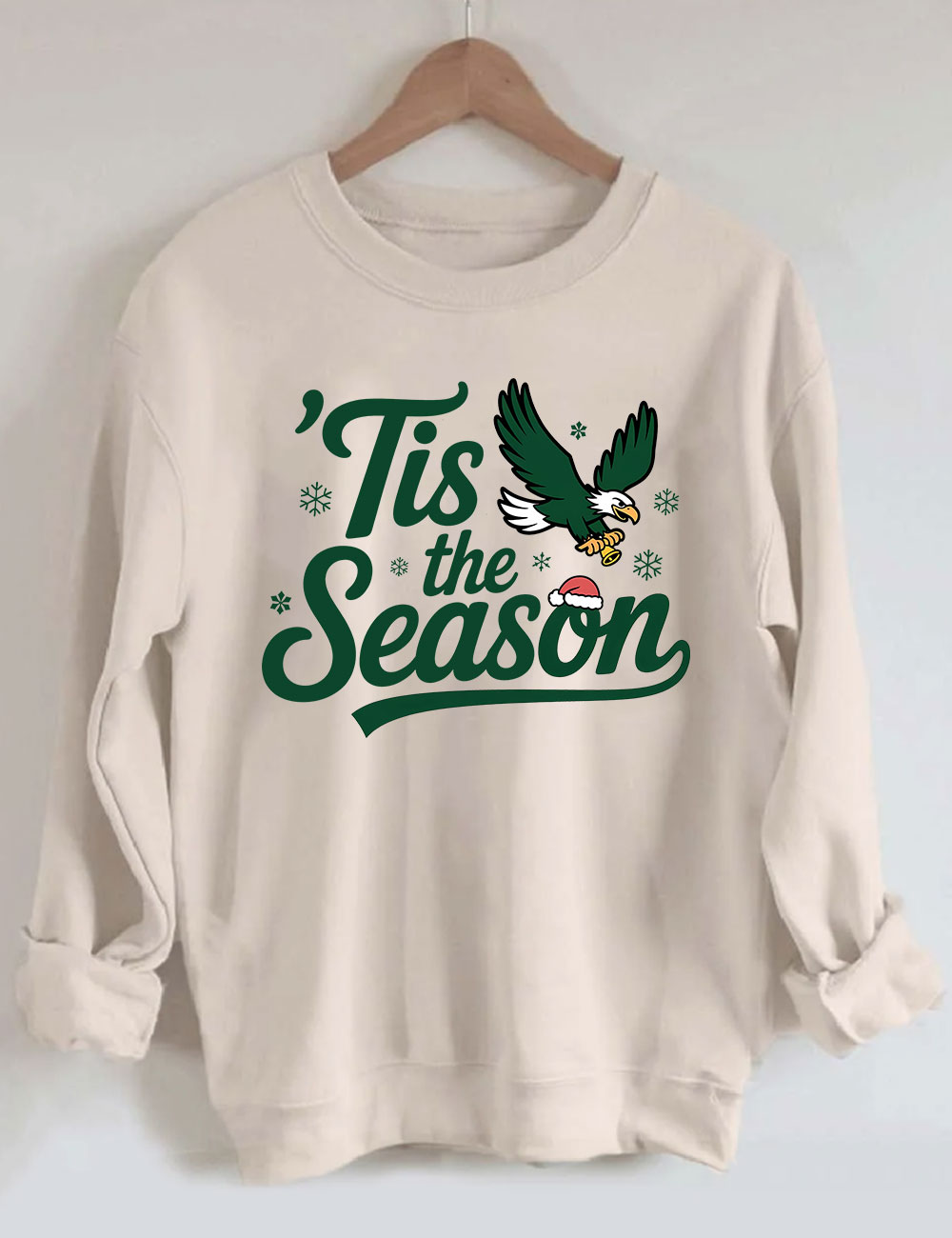 Tis The Season Philadelphia Christmas Football Sweatshirt