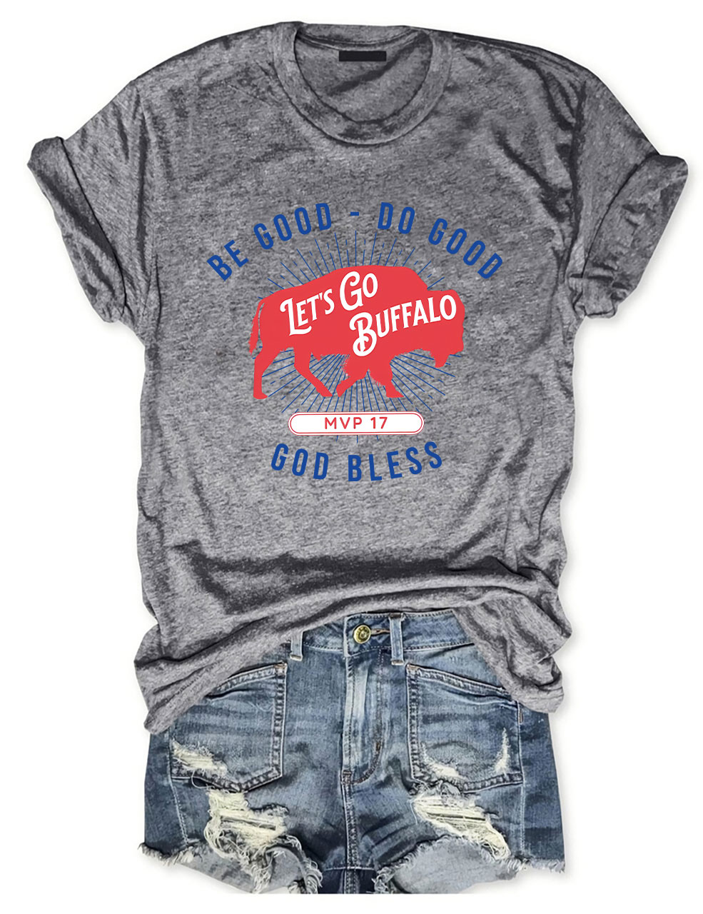 Be Good Do Good Josh MVP Buffalo Football T-Shirt