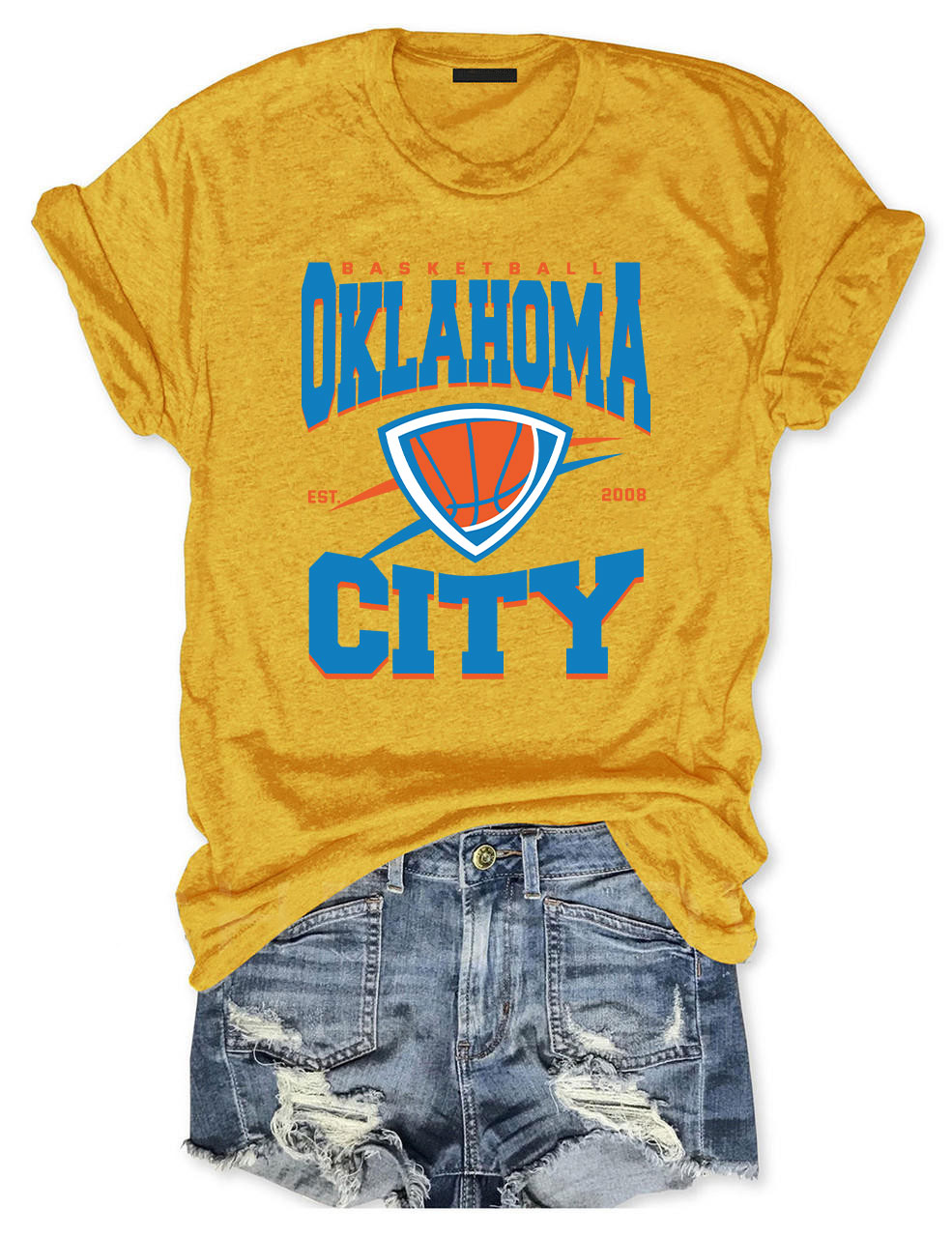 Oklahoma City Basketball T-Shirt