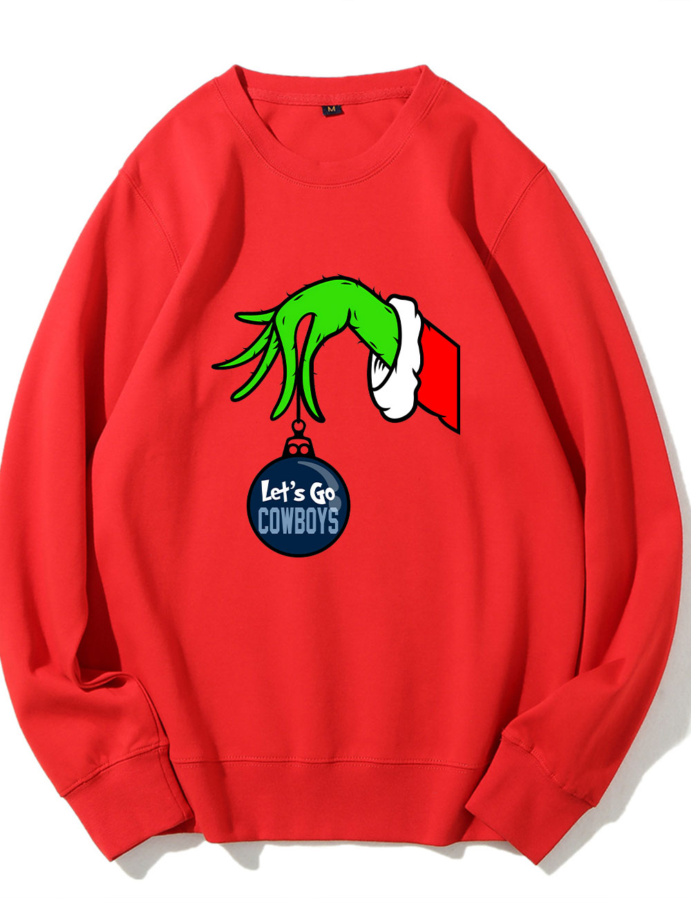 Grinch Cowboys Christmas Sweatshirt