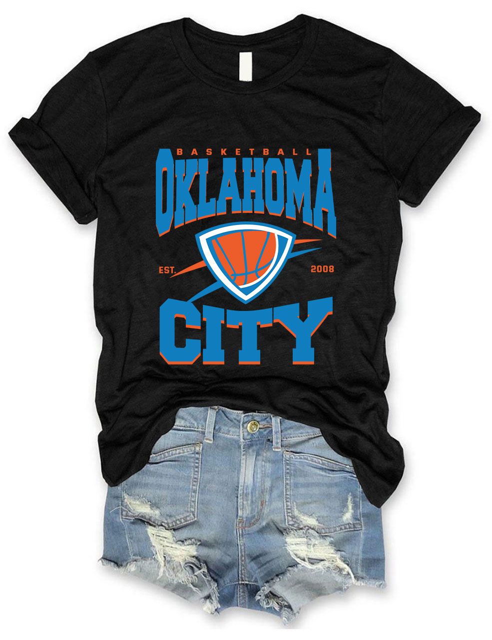 Oklahoma City Basketball T-Shirt