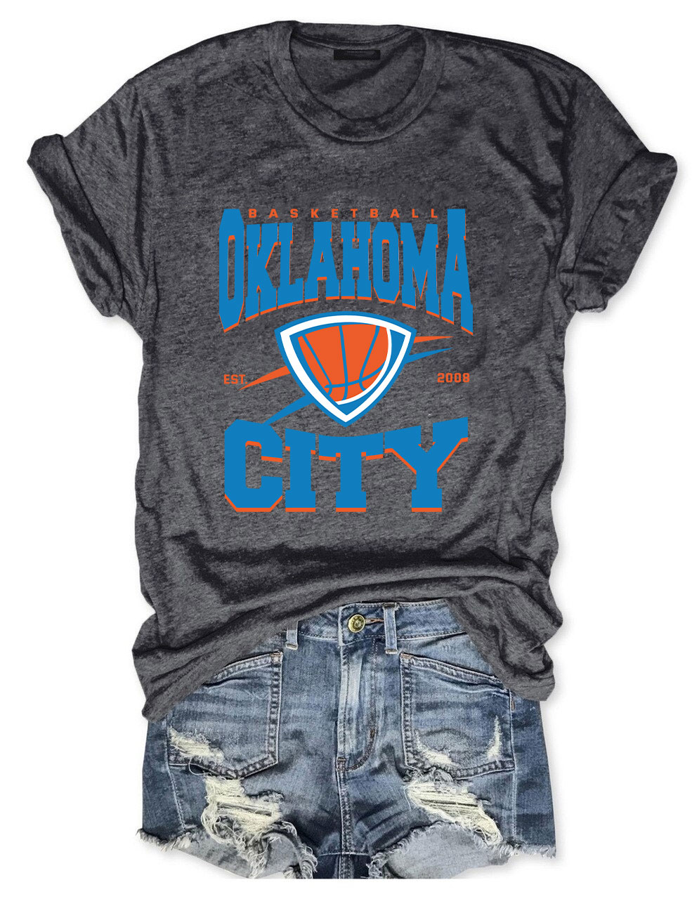 Oklahoma City Basketball T-Shirt