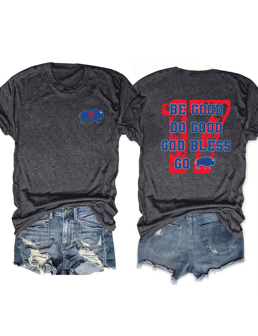 Be Good Do Good God Bless Go Bills T-Shirt