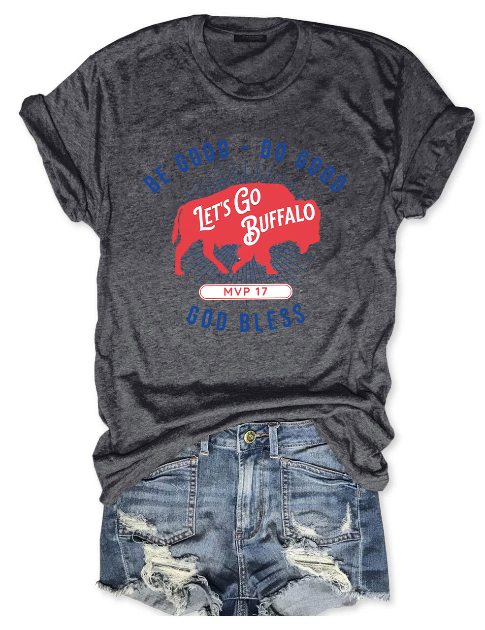 Be Good Do Good Josh MVP Buffalo Football T-Shirt