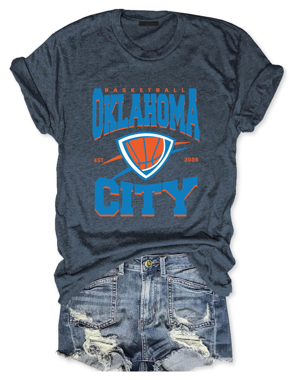 Oklahoma City Basketball T-Shirt