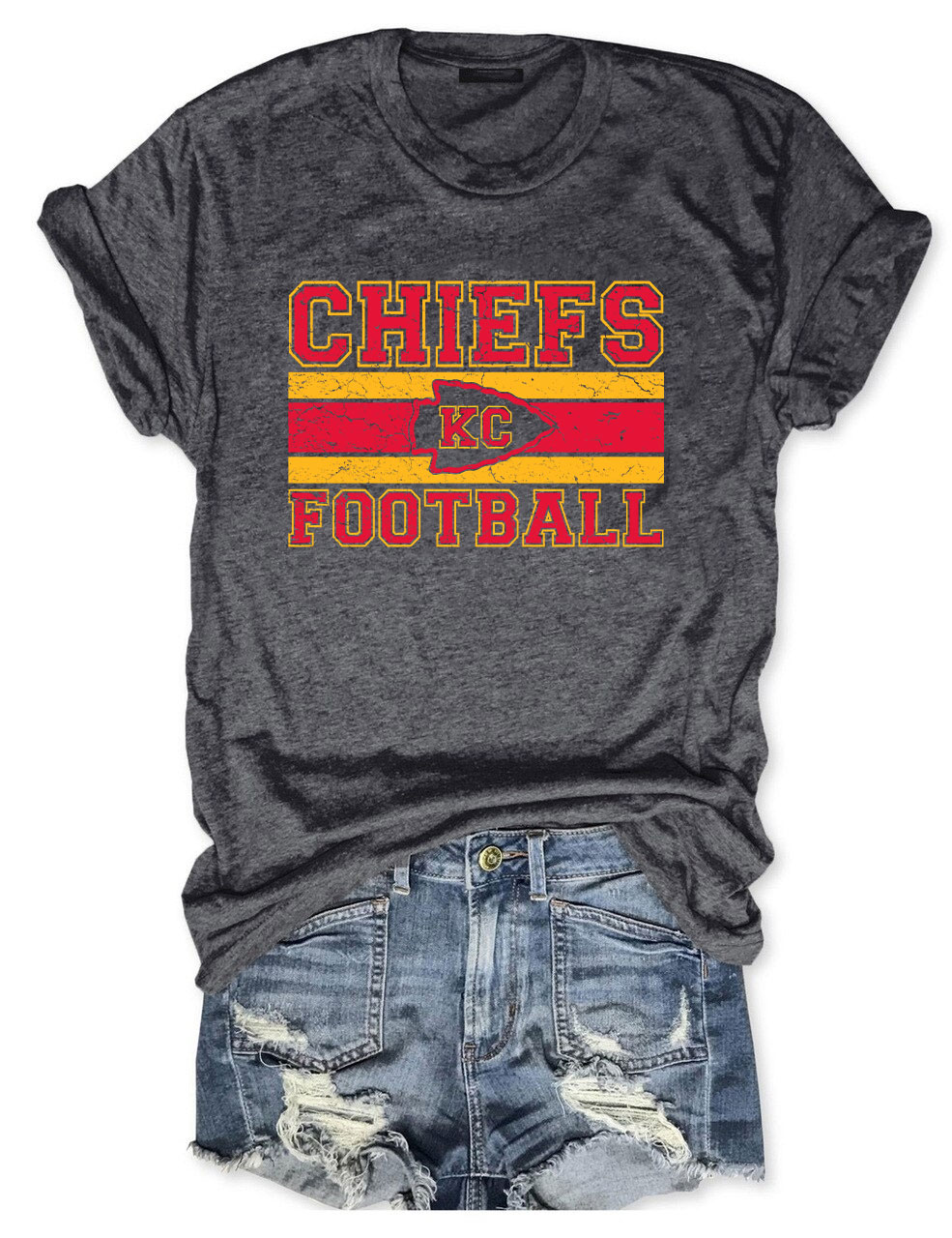 Vintage Chiefs Football T-Shirt