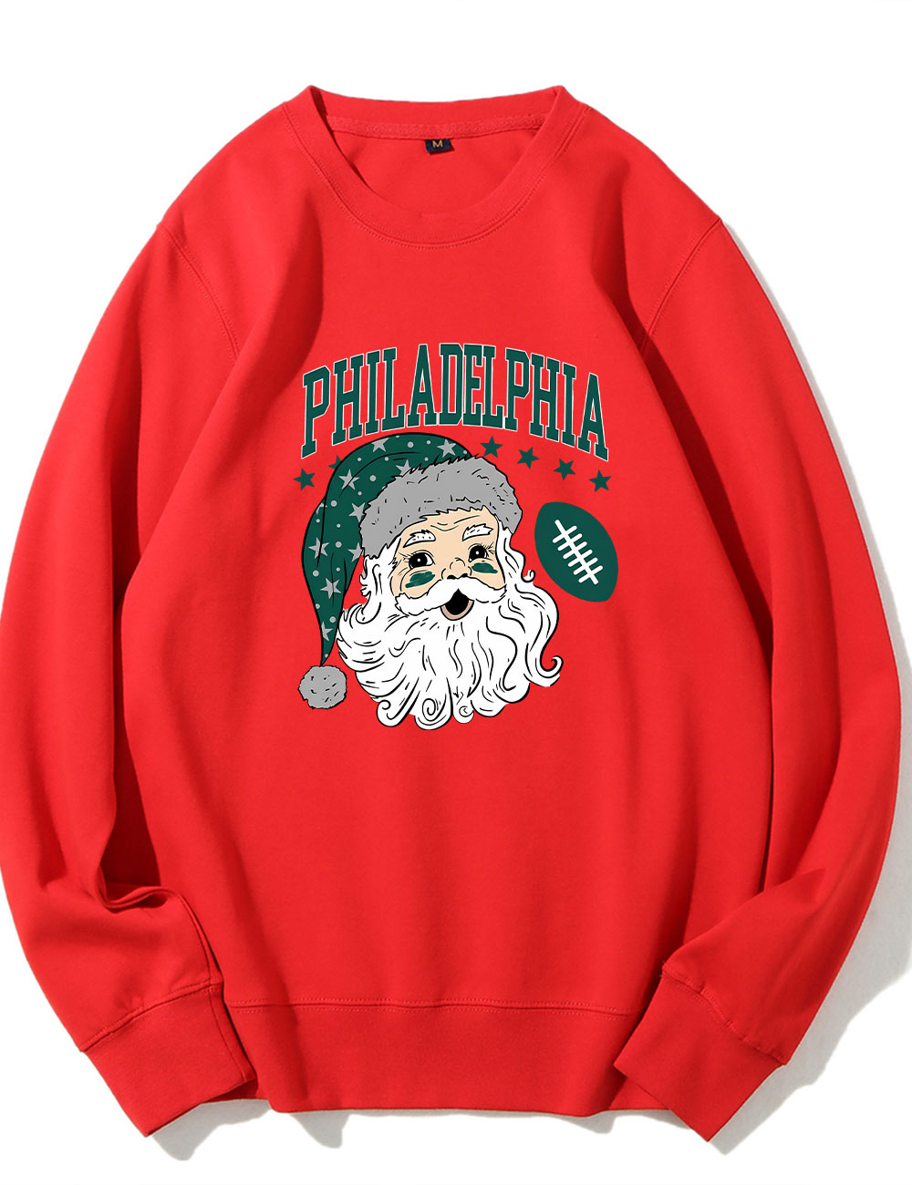 Philadelphia Santa Christmas Football Sweatshirt