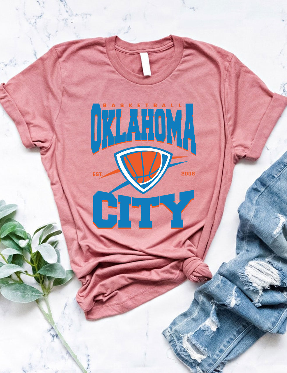 Oklahoma City Basketball T-Shirt