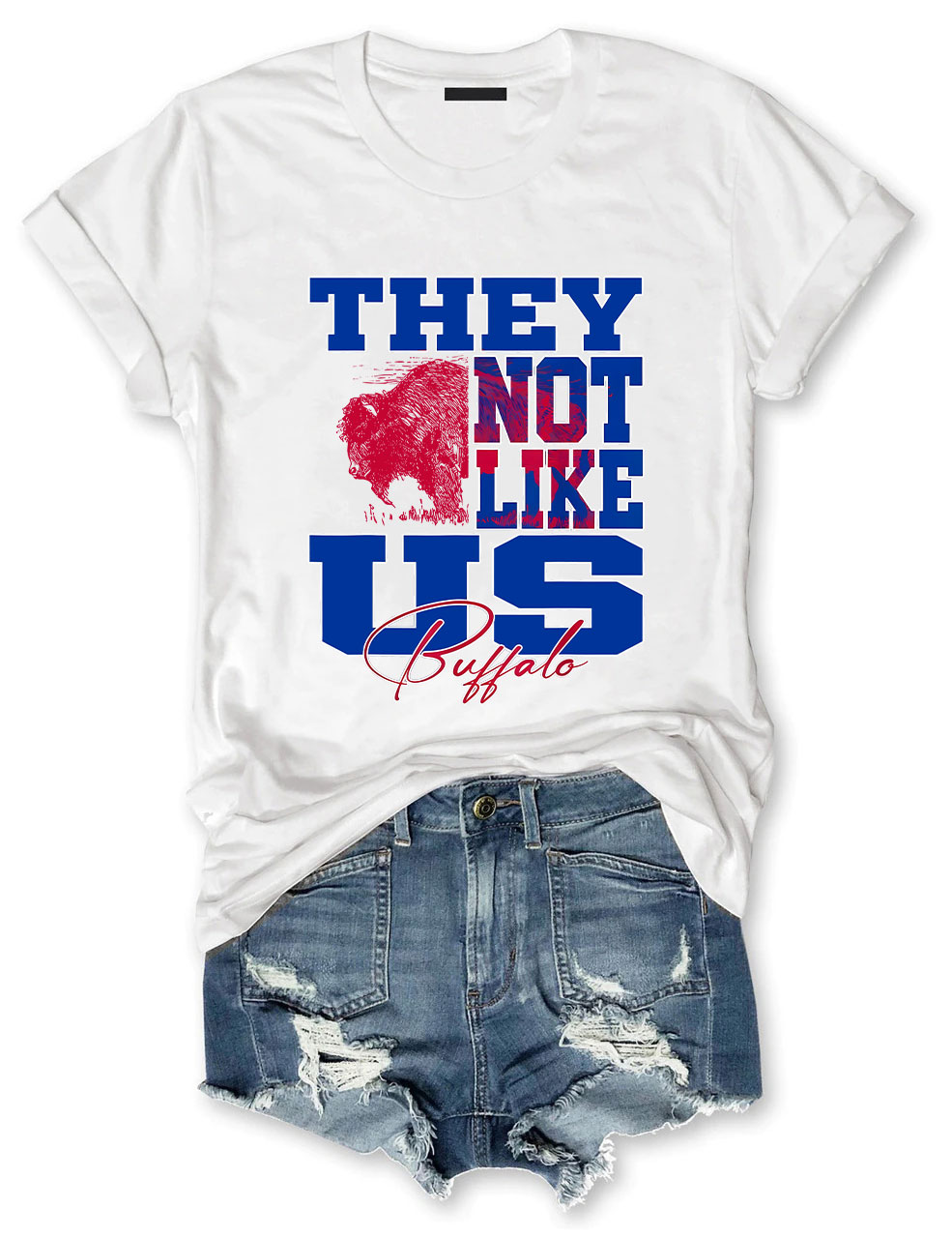 They Not Like Us Buffalo Funny T-Shirt