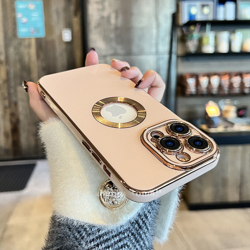 Ηλεκτρική θήκη iPhone με προστατευτική μεμβράνη φακού κάμερας