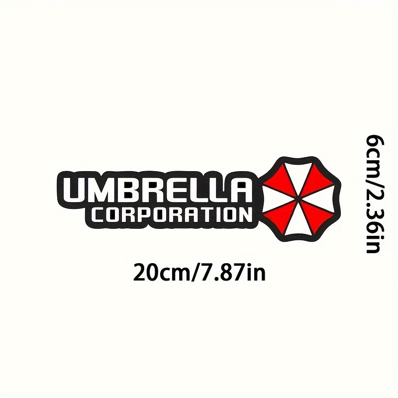 Firma Umbrella kreskówka kryzys biochemiczny naklejki samochodowe zarysowania pokrywa zmiana dekoracja ciało drzwi kreatywna osobowość naklejki samochodowe