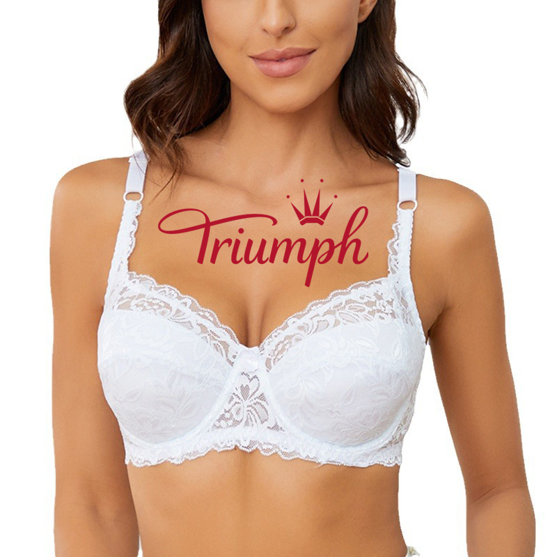 [3 κομμάτια. 43 €] Δαντελένιο σουτιέν Triumph [75-105]