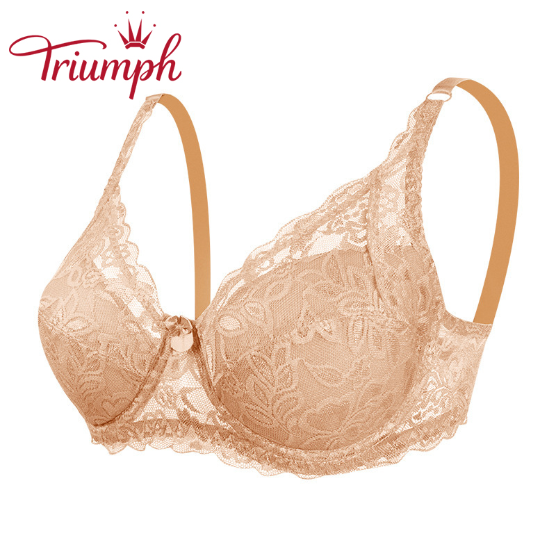 [3 κομμάτια. 43 €] Δαντελένιο σουτιέν Triumph [75-105]