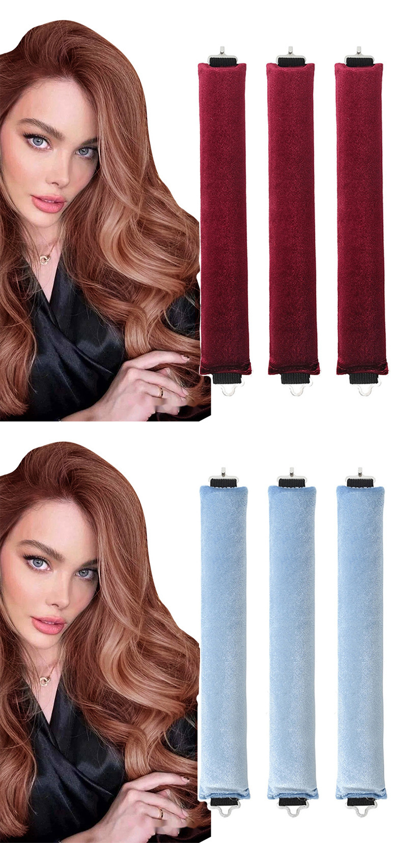 Oferta specjalna -49% ZNIŻKI🔥Satynowy zestaw do curlingu bez użycia ciepła