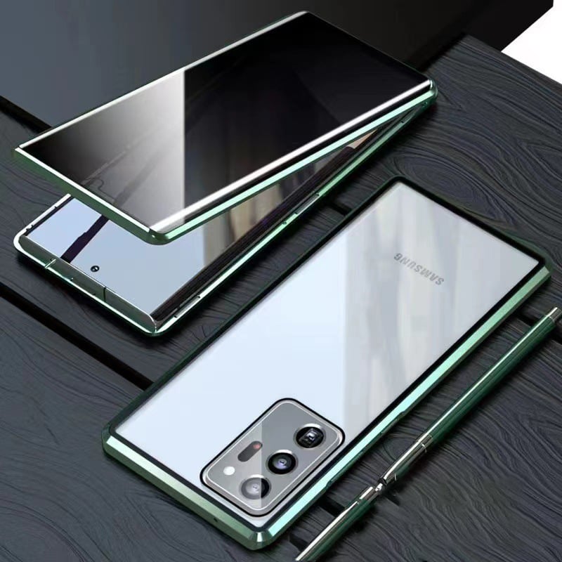 🔥 Magnetyczne szkło hartowane dwustronne etui na telefon Samsung