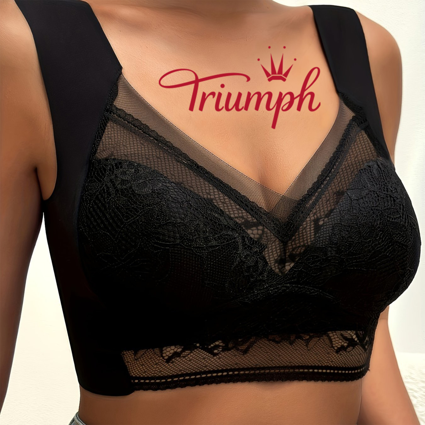 [3 sztuki] Koronkowy biustonosz Triumph [75-105]