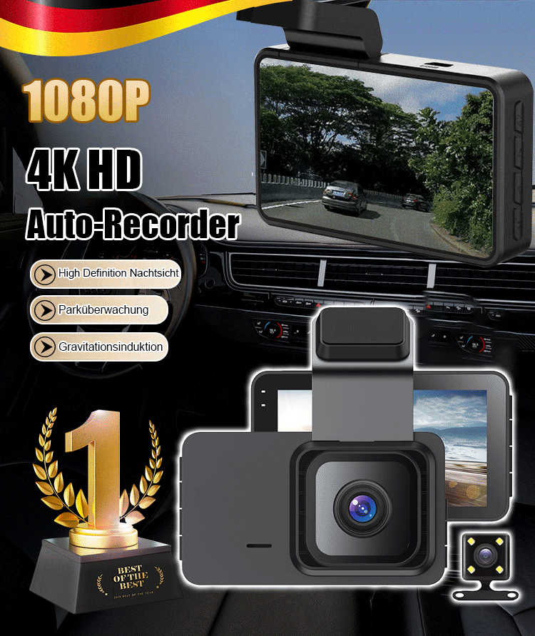 prywatny model rejestrator samochodowy HD