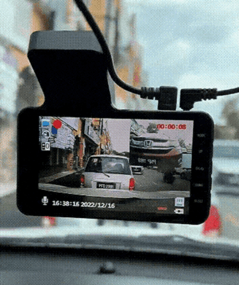 prywatny model rejestrator samochodowy HD