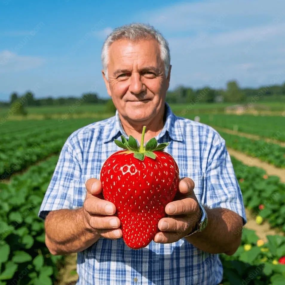 🔥OSTATNI DZIEŃ 70% ZNIŻKI - Nasiona gigantycznych truskawek