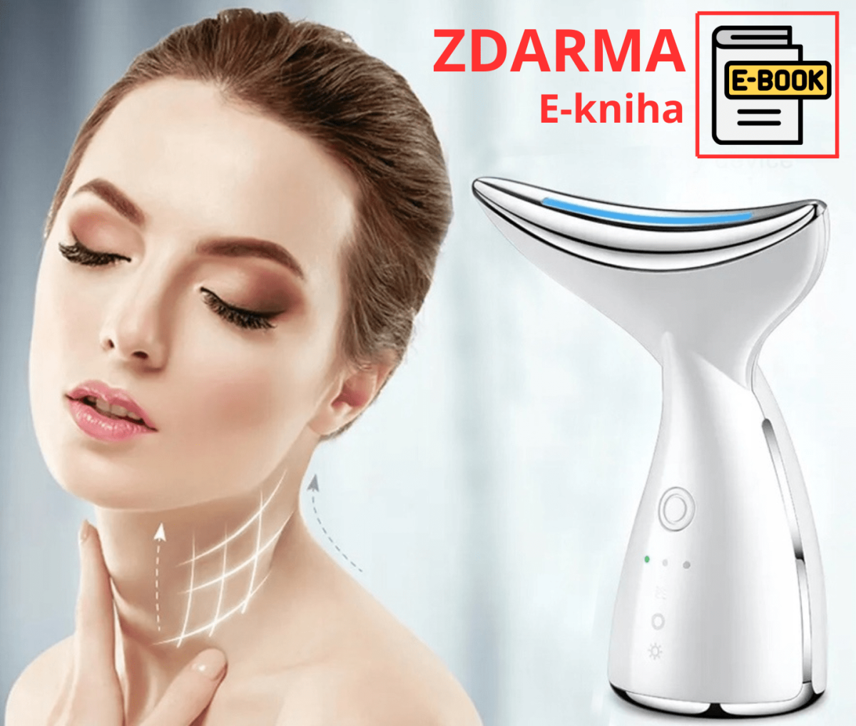 Urządzenie Liftingujące EMS do Masażu Facelift VERK Pro+ + DARMOWY E-book