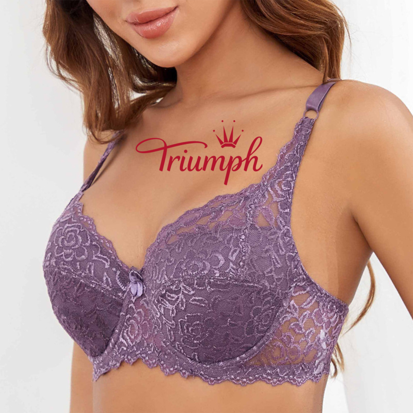 [3 sztuki] Koronkowy biustonosz Triumph [75-105]