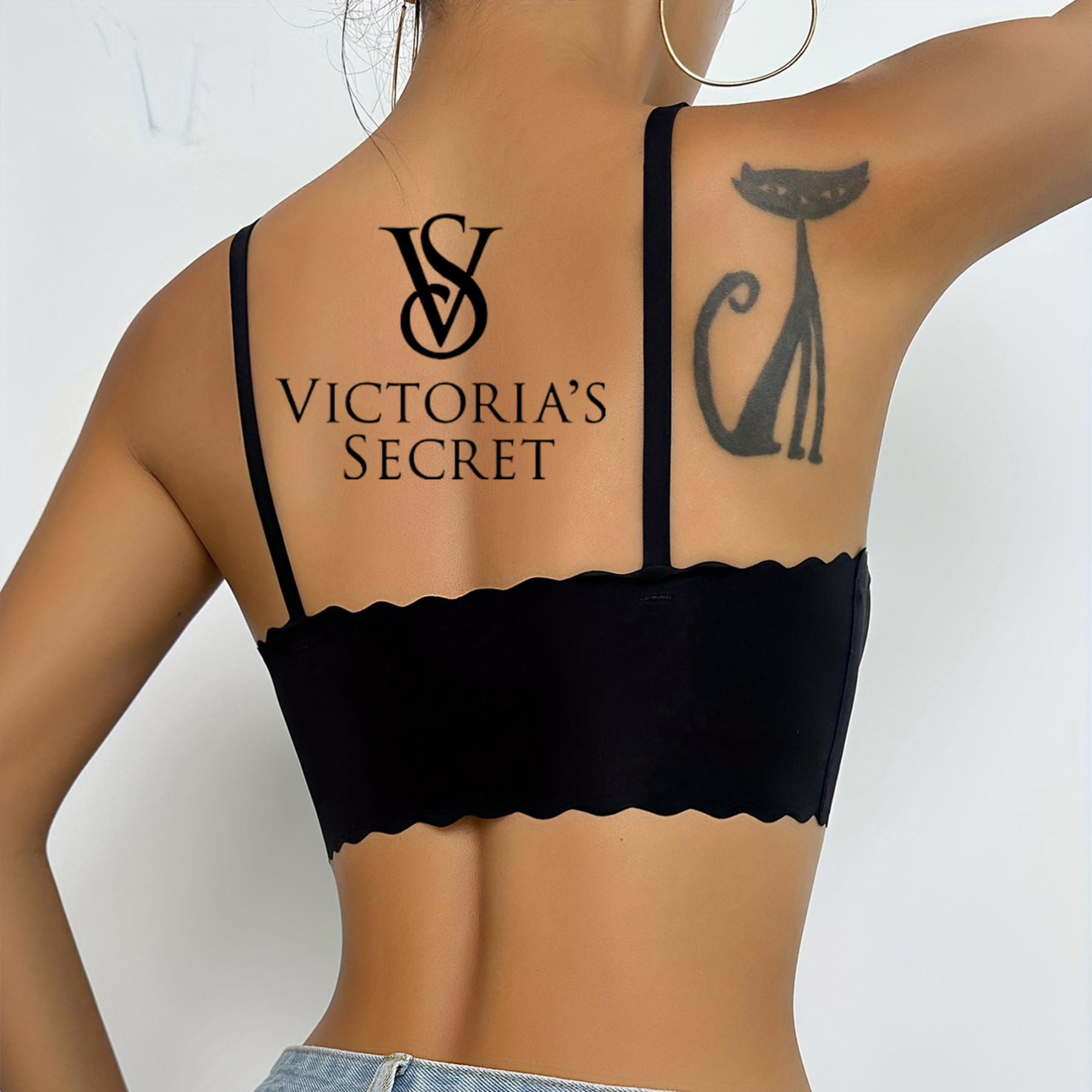 [3 kawałki.] Biustonosz koronkowy Victoria's Secret [75-105]