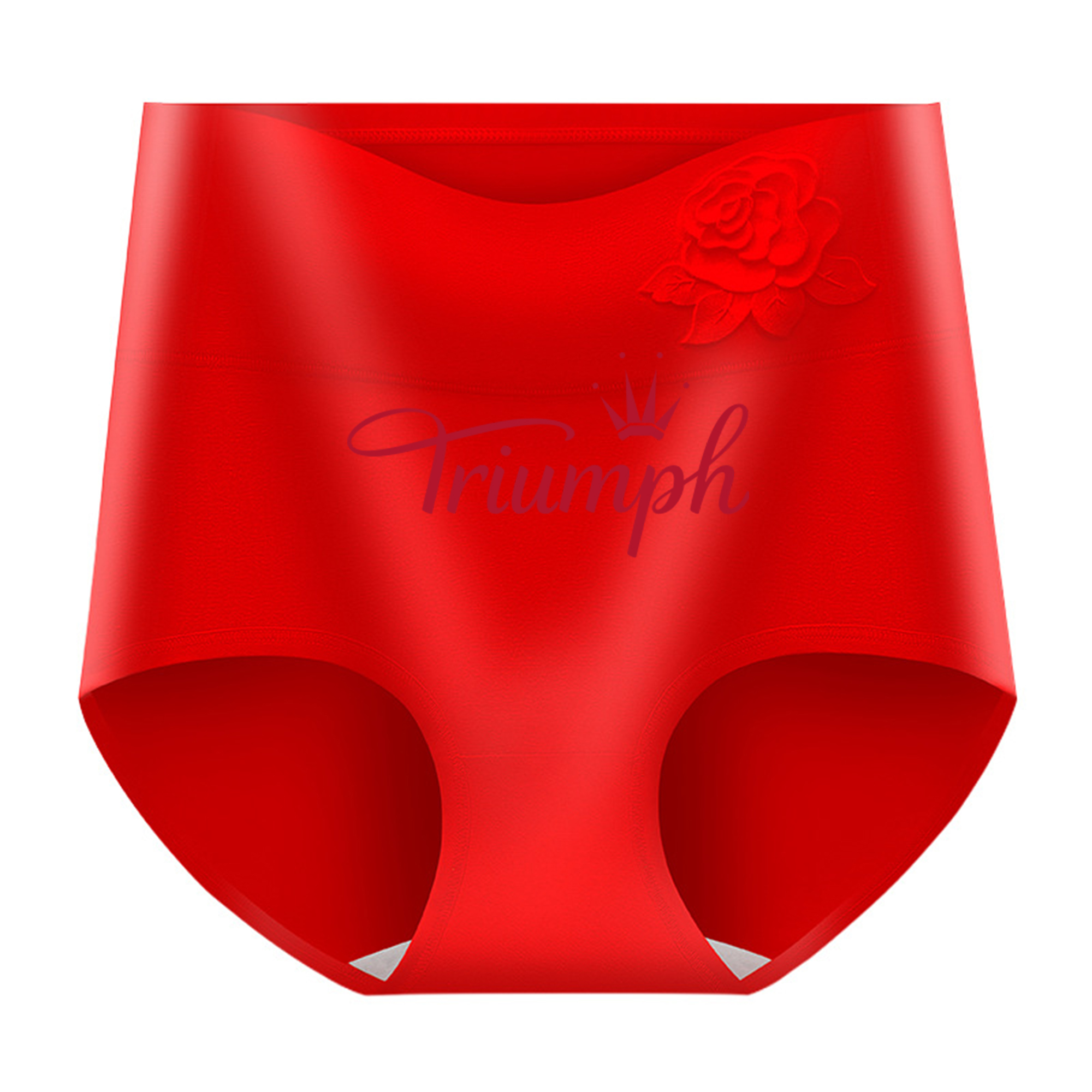 Triumph@  Bielizna damska z wysokim stanem, czystej bawełny plus size, z wysokim stanem, wyszczuplająca brzuch i podnosząca pośladki, oddychająca, modelująca sylwetkę kobiet