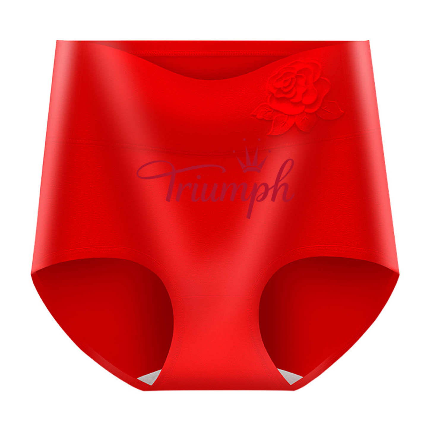 Triumph@  Bielizna damska z wysokim stanem, czystej bawełny plus size, z wysokim stanem, wyszczuplająca brzuch i podnosząca pośladki, oddychająca, modelująca sylwetkę kobiet