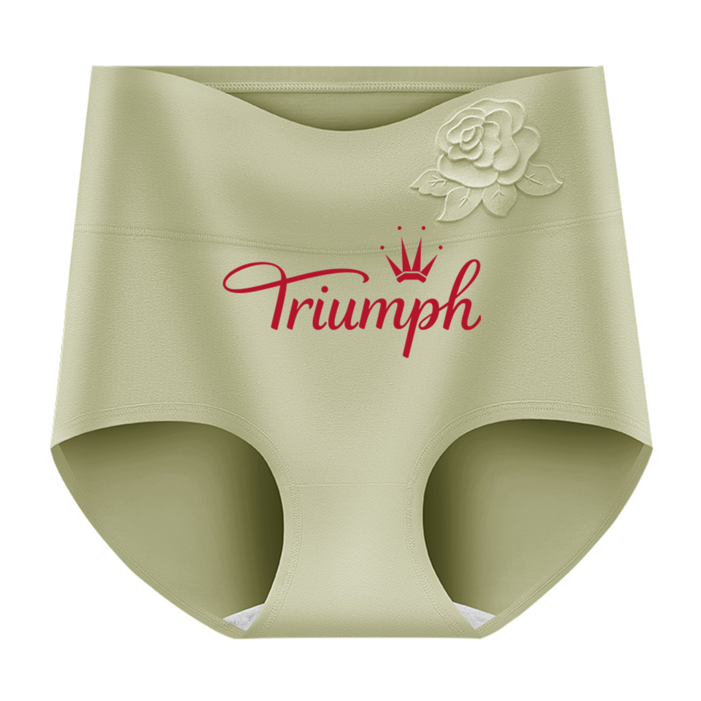 Triumph@  Bielizna damska z wysokim stanem, czystej bawełny plus size, z wysokim stanem, wyszczuplająca brzuch i podnosząca pośladki, oddychająca, modelująca sylwetkę kobiet