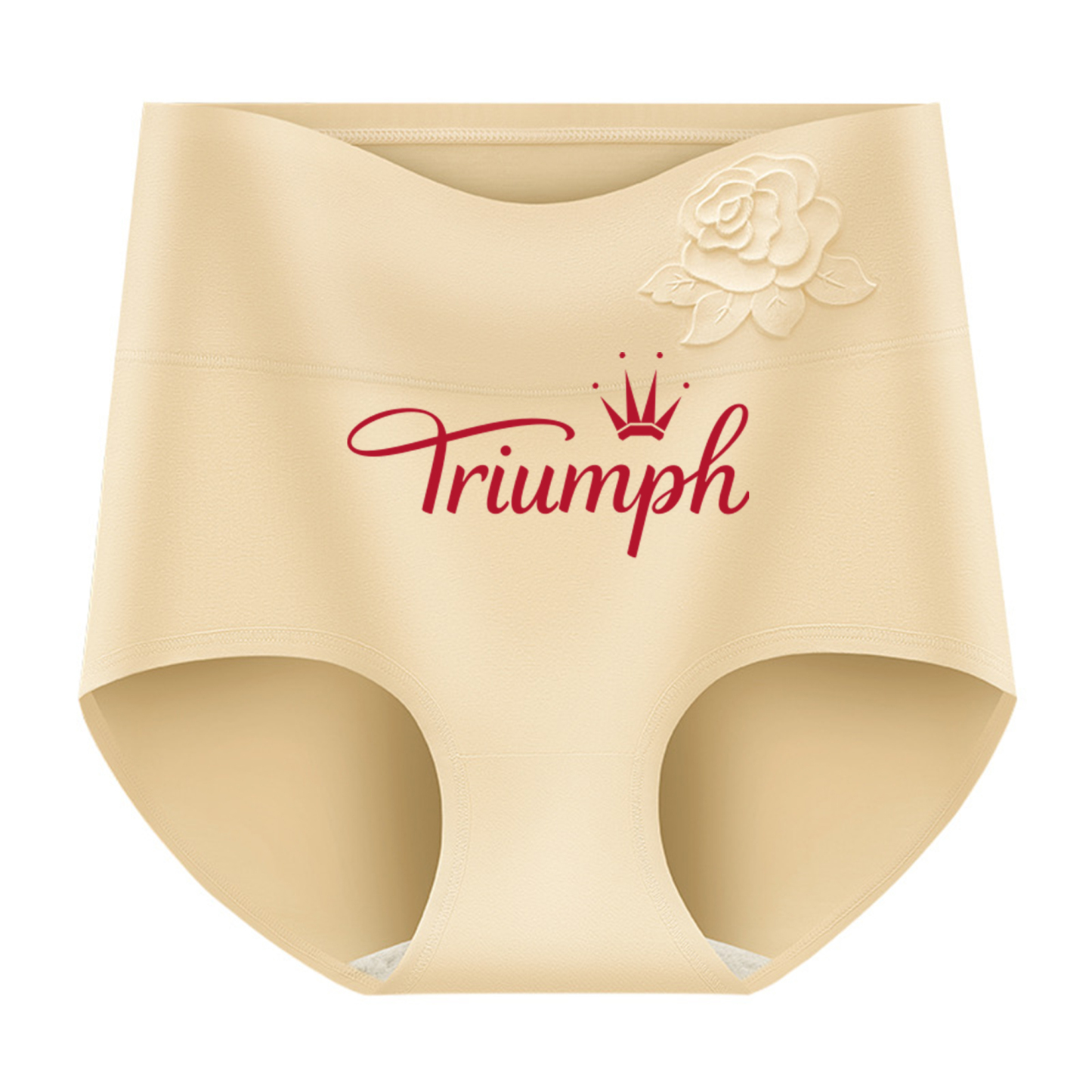 Triumph@  Bielizna damska z wysokim stanem, czystej bawełny plus size, z wysokim stanem, wyszczuplająca brzuch i podnosząca pośladki, oddychająca, modelująca sylwetkę kobiet