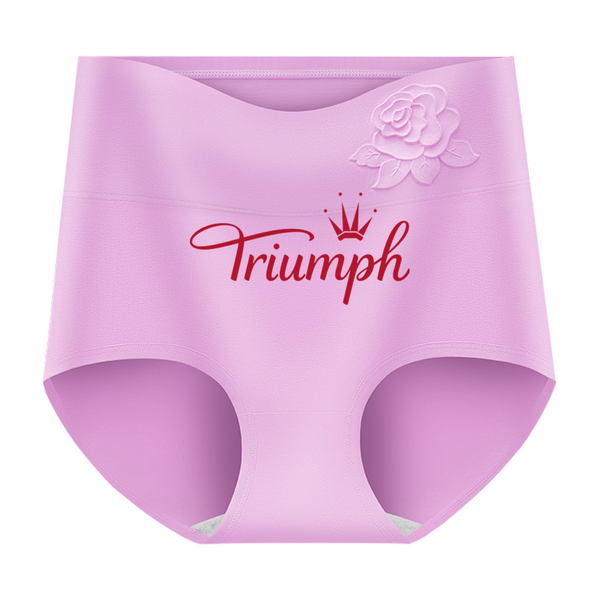 Triumph@  Bielizna damska z wysokim stanem, czystej bawełny plus size, z wysokim stanem, wyszczuplająca brzuch i podnosząca pośladki, oddychająca, modelująca sylwetkę kobiet