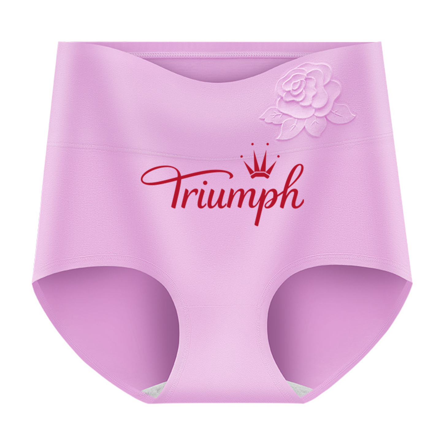 Triumph@  Bielizna damska z wysokim stanem, czystej bawełny plus size, z wysokim stanem, wyszczuplająca brzuch i podnosząca pośladki, oddychająca, modelująca sylwetkę kobiet