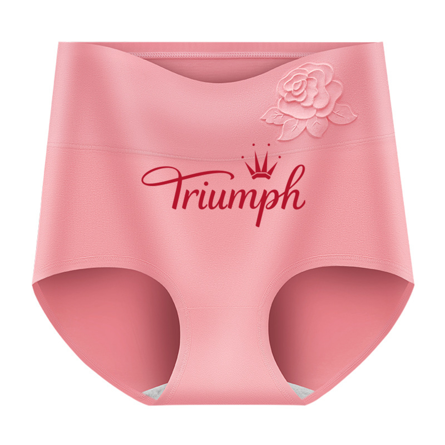 Triumph@  Bielizna damska z wysokim stanem, czystej bawełny plus size, z wysokim stanem, wyszczuplająca brzuch i podnosząca pośladki, oddychająca, modelująca sylwetkę kobiet