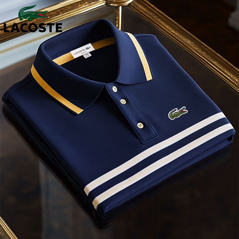 Lacoste férfi üzleti lezser rövid ujjú póló