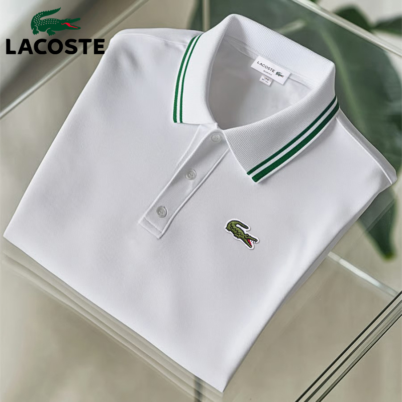 Lacoste férfi üzleti lezser rövid ujjú póló
