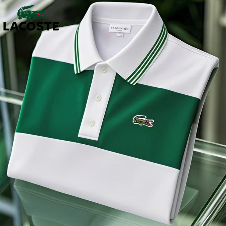 Lacoste férfi üzleti lezser rövid ujjú póló