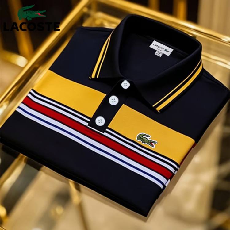 Lacoste férfi üzleti lezser rövid ujjú póló