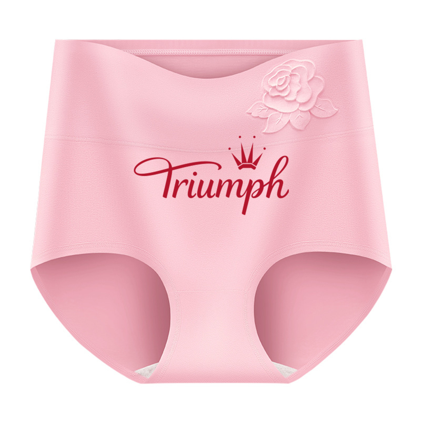 Triumph@  Bielizna damska z wysokim stanem, czystej bawełny plus size, z wysokim stanem, wyszczuplająca brzuch i podnosząca pośladki, oddychająca, modelująca sylwetkę kobiet