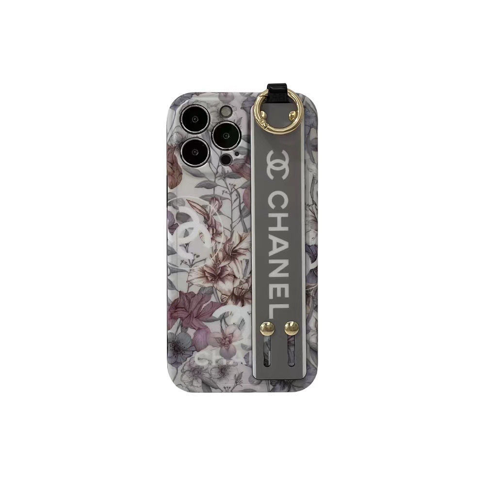 Θήκη iphone με ρετρό εμπριμέ σχέδιο Chanel