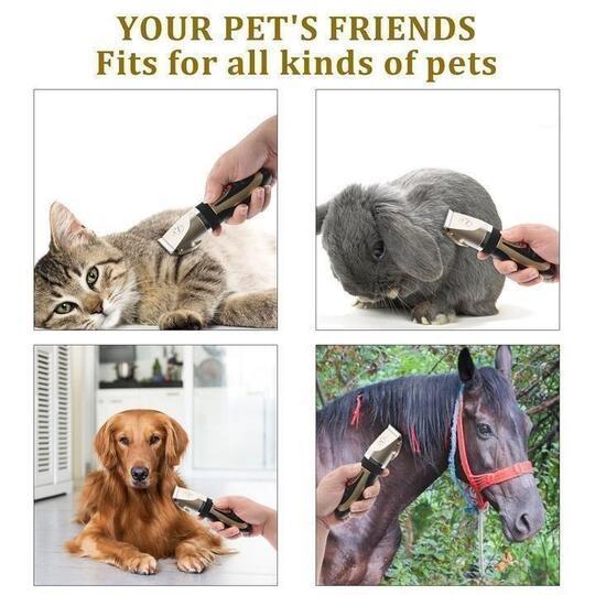 🐶Κουρευτικό μαλλιών αλόγων για κατοικίδια χωρίς θόρυβο🐎
