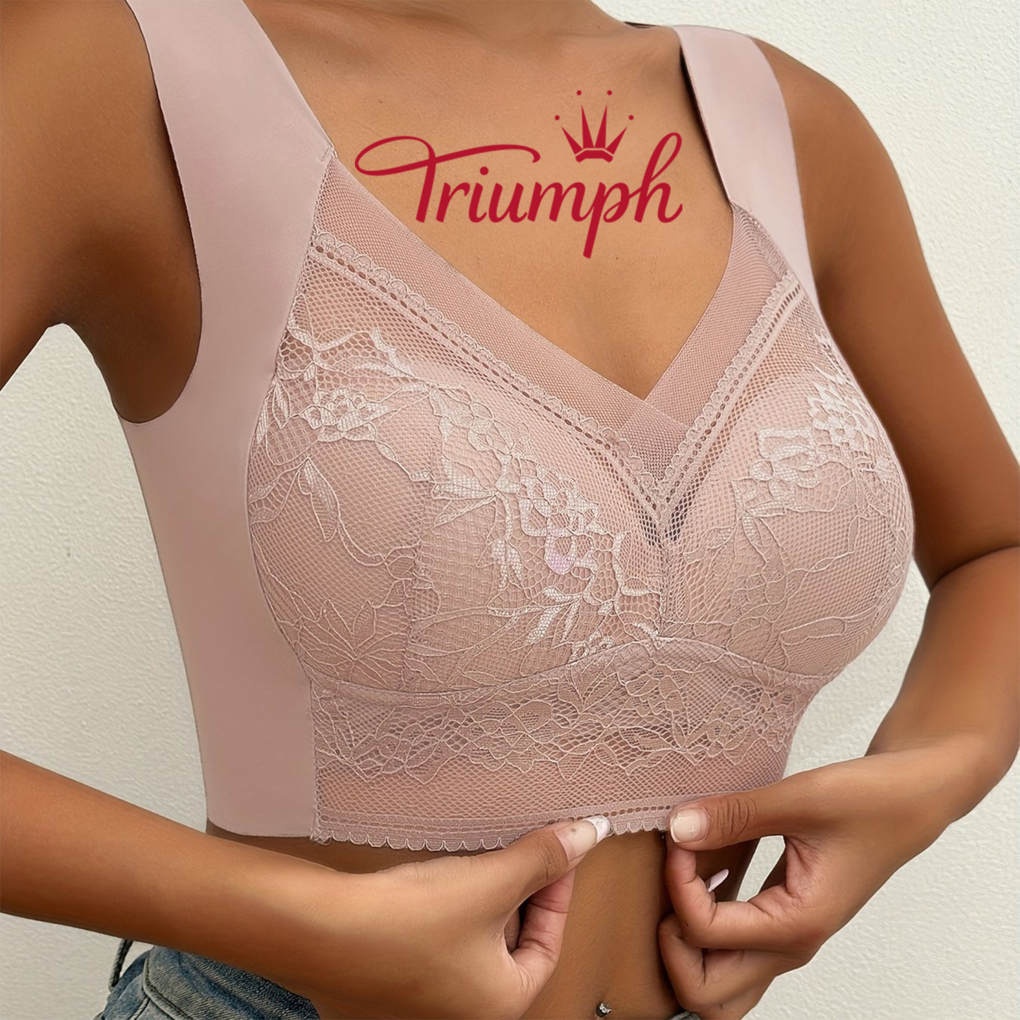 [3 sztuki] Koronkowy biustonosz Triumph [75-105]