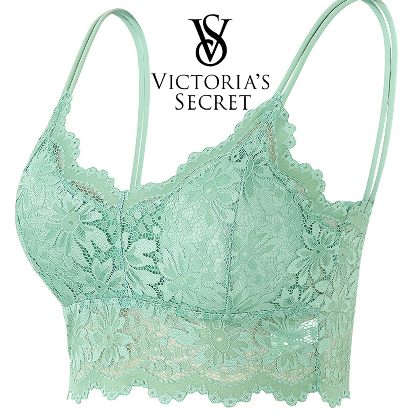 [3 κομμάτια. ] Δαντελένιο σουτιέν victoria's secret[75-105]