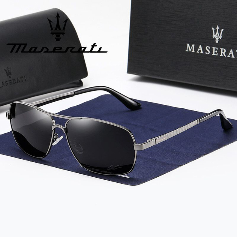 Oryginalne okulary przeciwsłoneczne Maserati 2024【Etui na okulary + okulary】
