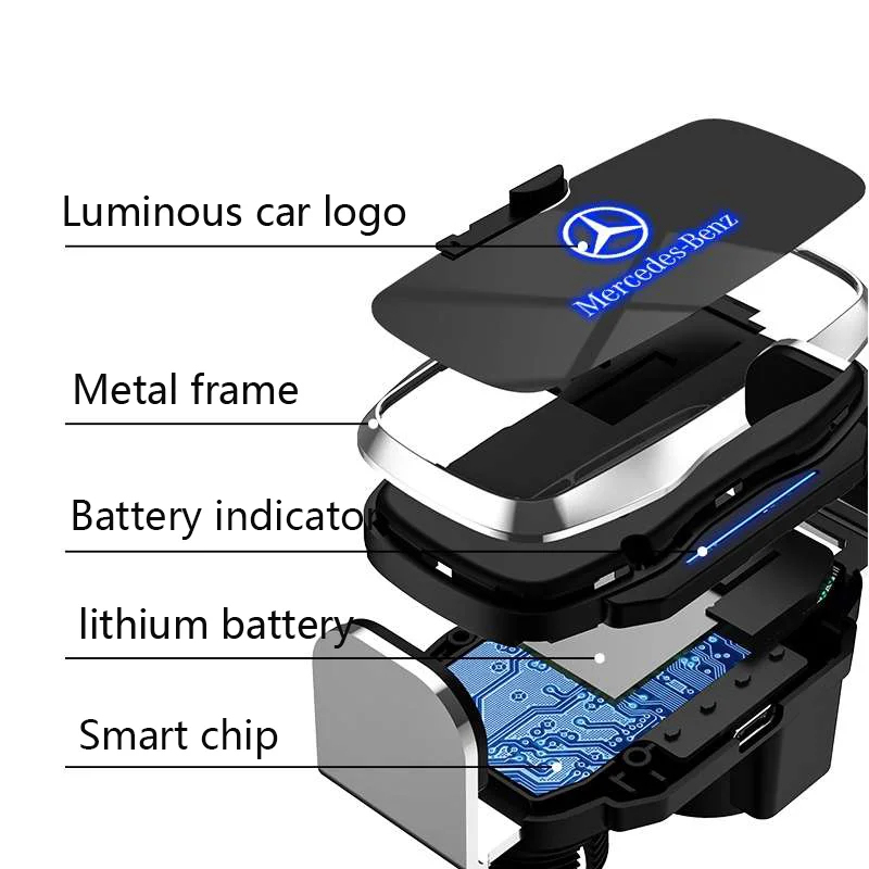Magic Clip D7 Elektryczny uchwyt samochodowy na telefon komórkowy