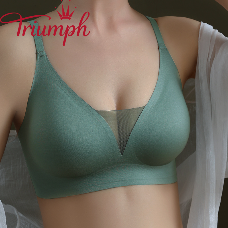 Triumph - 2 buc 💥Sutien fără cusături cu senzație de nud din jeleu vegan[75A-110E]